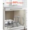 4 Pack 8 Qt Chafing Dish Buffet Set, Catering Warmer with Pans and Stand